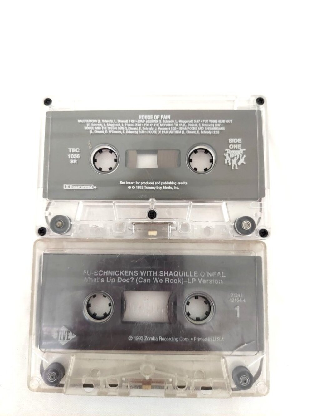 Fu-Schnickens - What's Up Doc Single & House of Pain - Jump Around Cassette Lot